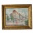 1970s Vintage Parisian Street Scene Oil Painting by Brown For Sale