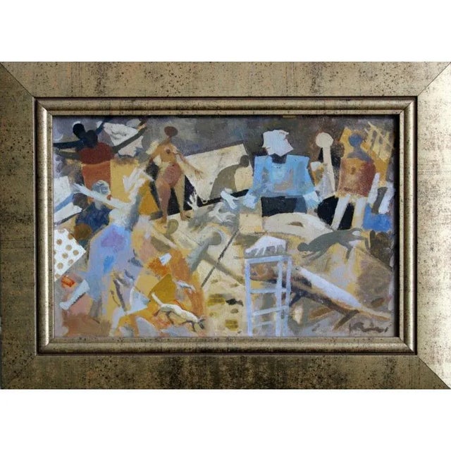Victor Karnauh, Dump, Oil on Canvas, 1990s For Sale - Image 5 of 7