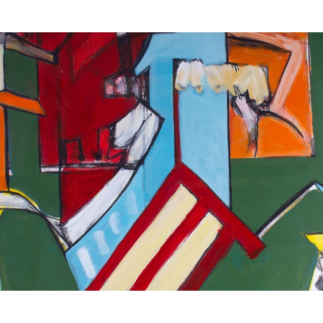 Abstract Mixed Media Painting by James L. Bruch For Sale - Image 9 of 9