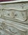 Wood Vintage Henredon Rustic European Painted Patina Chest / Commode For Sale - Image 7 of 9