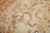 Antique Zabihi Collection Ivory Orange Turkish Oushak Room Size Carpet - 10'7" x 13'3" For Sale - Image 9 of 12