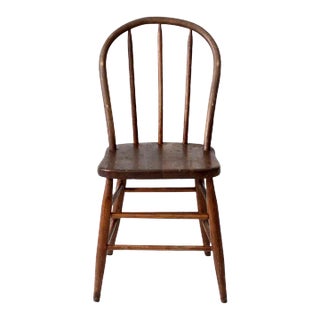 Antique Spindle Back Chair For Sale
