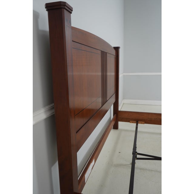 Stickley Stickley 21st Century Cherry King Size Bed For Sale - Image 4 of 18