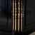 A neoclassical ebonised three-drawer commode with a white marble top with rounded corners. The corners of the chest are...