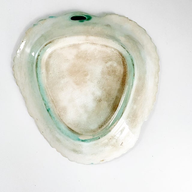 19th Century Majolica Fern Leaf Dish For Sale - Image 11 of 11