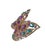 Bochic "Orient" Multi Amethyst & Topaz Brooch/ Pendent or Ring Set In 18K & Silver For Sale In New York - Image 6 of 18