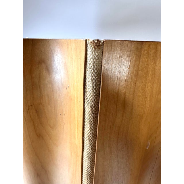 1950s Mid 20th Century Early Charles Eames Folding Screen For Sale - Image 5 of 12