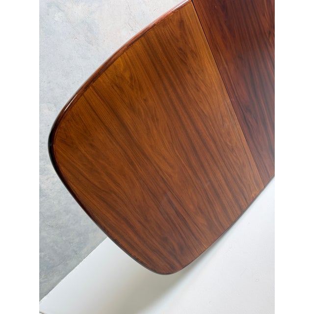 Mid Century Modern Danish Rosewood Dining Table by Rasmus, Made in Denmark For Sale - Image 10 of 18