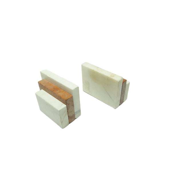 1930s Art Deco Marble Bookends, Germany, 1930s, Set of 2 For Sale - Image 5 of 13