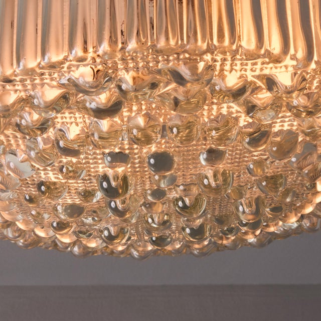 1960s Helena Tynell Bubble Glass Flush Mount for Limburg For Sale - Image 12 of 18
