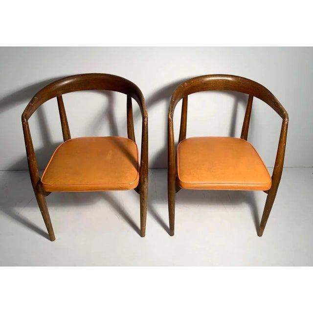 Lawrence Peabody Arm Chairs - A Pair For Sale - Image 11 of 13