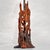1960s Mid-Century Scandinavian Brutalist Table Lamp in Melted Copper, Sweden, 1960s For Sale - Image 5 of 8