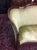 Victorian Antique Settee, Apple Green Victorian Settee For Sale - Image 3 of 11