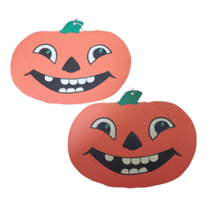 Happy Pumpkins Jack O Lanterns Die Cut Halloween