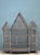 Metal Vintage Monumental Architectural Wire Birdhouse For Sale - Image 7 of 12