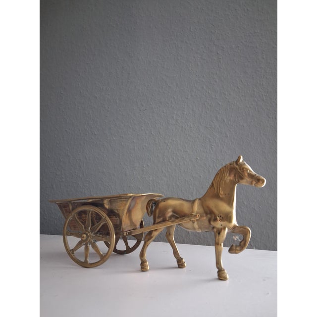 Vintage Victorian Bell, Horses and Dog in Brass, 1920, Set of 4 For Sale - Image 4 of 7