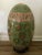 Satsuma 1970s Large Vintage Satsuma Style Porcelain Cloisonne Hand Painted Egg For Sale - Image 4 of 9