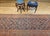 19th Century 19th Century Persian Malayer Runner Rug, Hand-Knotted Wool, Geometric Pattern, 4x 16, Rust-Red & Blue For Sale - Image 5 of 16