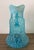 Vintage Northwood Blue Opalescent Glass Water Pitcher For Sale - Image 4 of 6