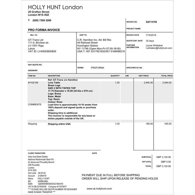 Early 21st Century Holly Hunt Custom Lens Side Table in Rose Resin by McCollin Bryan For Sale - Image 5 of 6