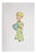 Antoine de Saint-Exupery, The Little Prince and the Globe, Lithograph For Sale