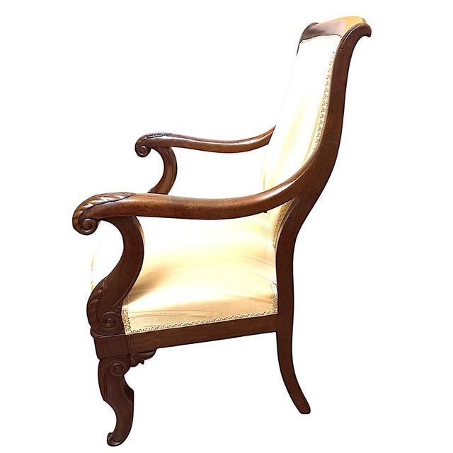 Restoration Armchairs, 1830s, Set of 2 For Sale - Image 6 of 18