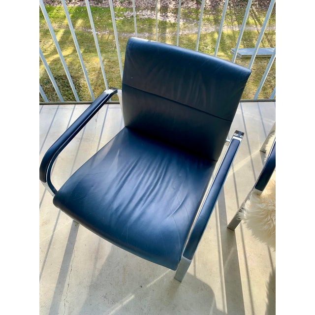 Some signs of wear on the leather. Otherwise in excellent condition. This piece has an attribution mark, I am sure that it...