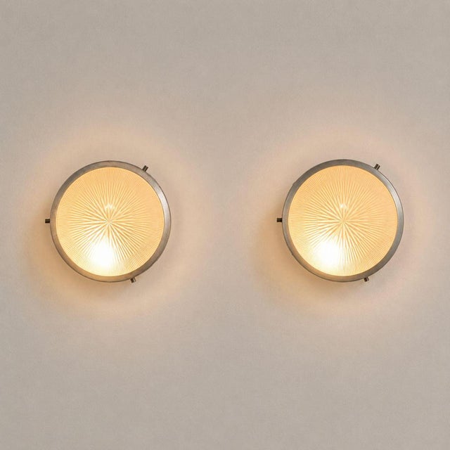 Sigma Wall Lamps by Sergio Mazza for Artemide, Italy 1960, Set of 2 For Sale - Image 9 of 10