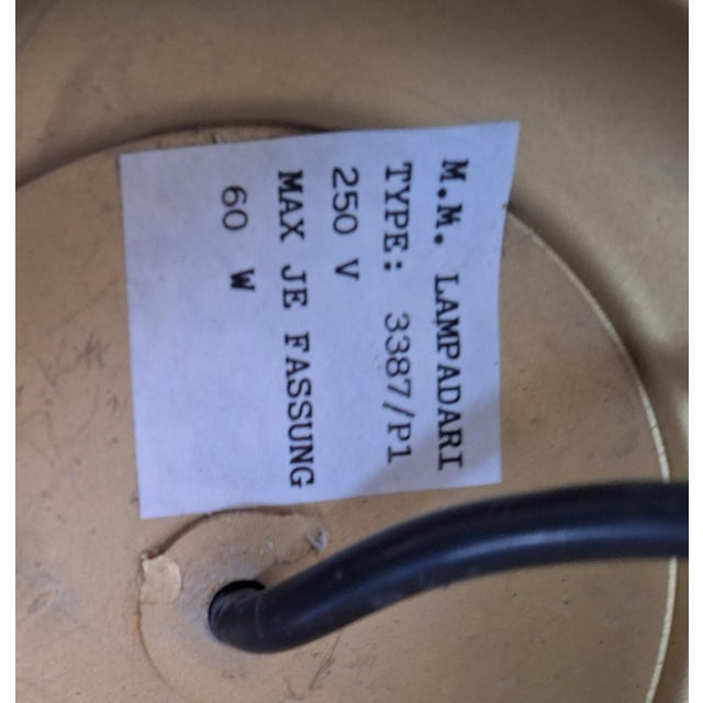 Metal Flat Florentine Ceiling Lamp with Gold-Bronze Metal Frame, 1980s For Sale - Image 7 of 8
