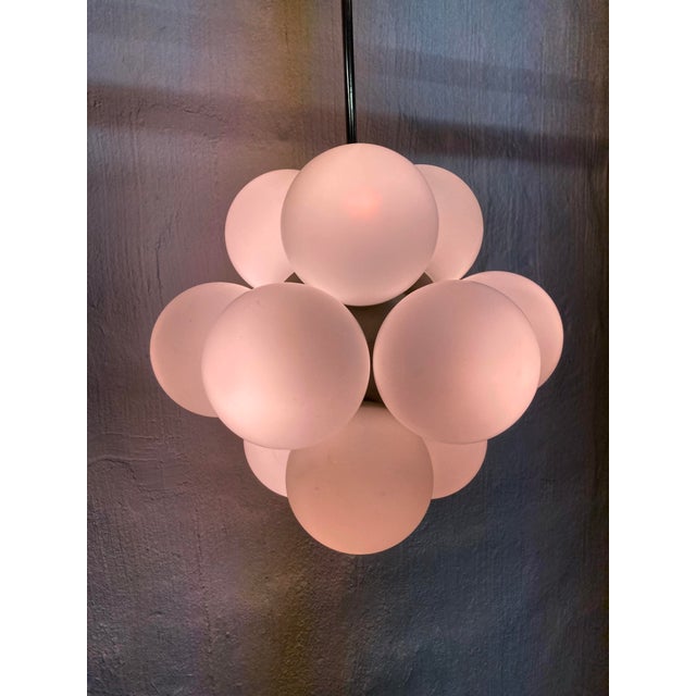 Mid-Century Modern Space Age Sputnik Chandelier from Kaiser-Leuchten, 1970s For Sale - Image 3 of 14