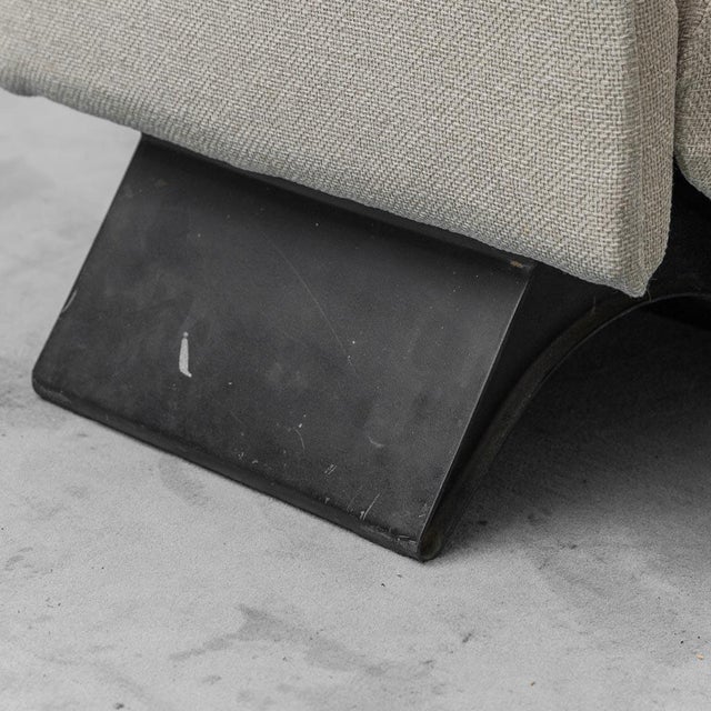 Armchairs in Light Fabric, 1970s, Set of 2 For Sale - Image 11 of 13