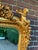 Late 20c French Artisan Louis XVI Gold Beech Floor Mirror For Sale - Image 6 of 14