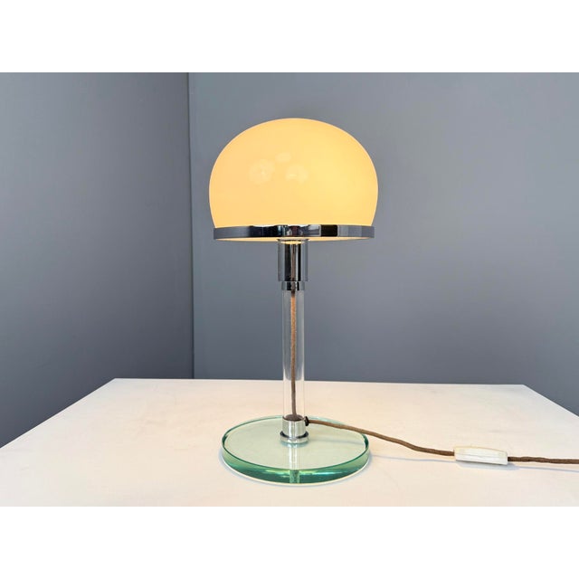 Bauhaus Table Lamp by Carl Jacob Jucker for Imago DP, Italy, 1960s, in Very Good conditions. Designed 1920 to 1949 This...