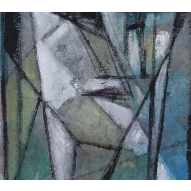 Florentine School Artist, Hidden Portraits XX, 1990s, Acrylic on Canvas, Framed For Sale - Image 8 of 10