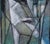 Florentine School Artist, Hidden Portraits XX, 1990s, Acrylic on Canvas, Framed For Sale - Image 8 of 10