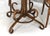 Gold Bistro Dining Table in Bentwood and Cane by Alvar Aalto for Thonet For Sale - Image 8 of 11