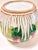 Antique Chinese Famille Verte Bok Choy Cabbage Leaf Butterfly Dragonfly Melon Jar Vase For Sale - Image 9 of 12