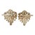 Midcentury Pair of Petite Decorative Wall Decor Shelves- Set of Two For Sale