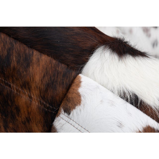 Vintage Ligne Roset Togo Fireside Chair in Natural Cowhide - Michel Ducaroy, 1970s For Sale - Image 9 of 14