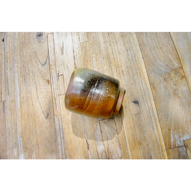 1990s Small Anagama Vase by Horst Kerstan, 1995 For Sale - Image 5 of 10