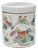 Chinese Famille Rose Butterfly & Gourd Container, C. 1920 For Sale