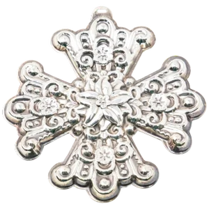 1974 Reed & Barton Christmas Cross Ornament