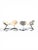1970s Space Age Chrome, Glass and White Leather Dining Room Set by Euro Steel, 1970s, Set of 5 For Sale - Image 5 of 18