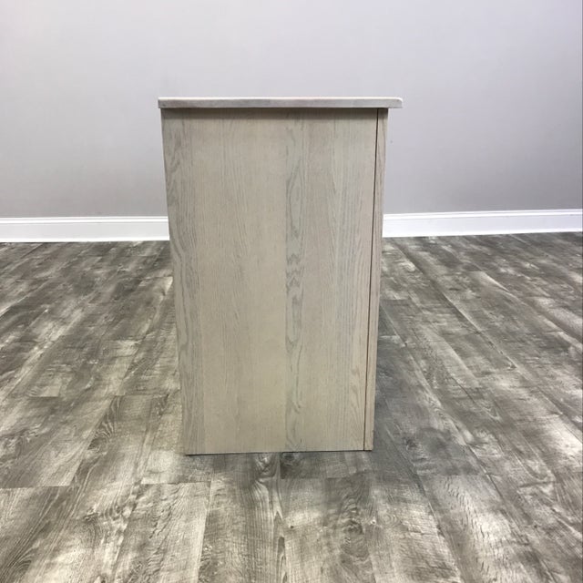 Pottery Barn Washed Wood Chest of Drawers Chairish