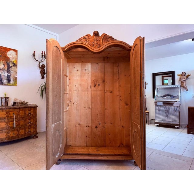 Viennese Wardrobe in Pine For Sale - Image 3 of 16