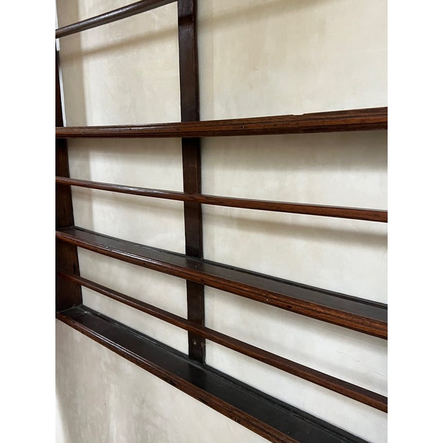 18th Century Georgian Oak Plate Rack, Hand-Crafted, Late 18th Century, Uk, 1770s For Sale - Image 5 of 17