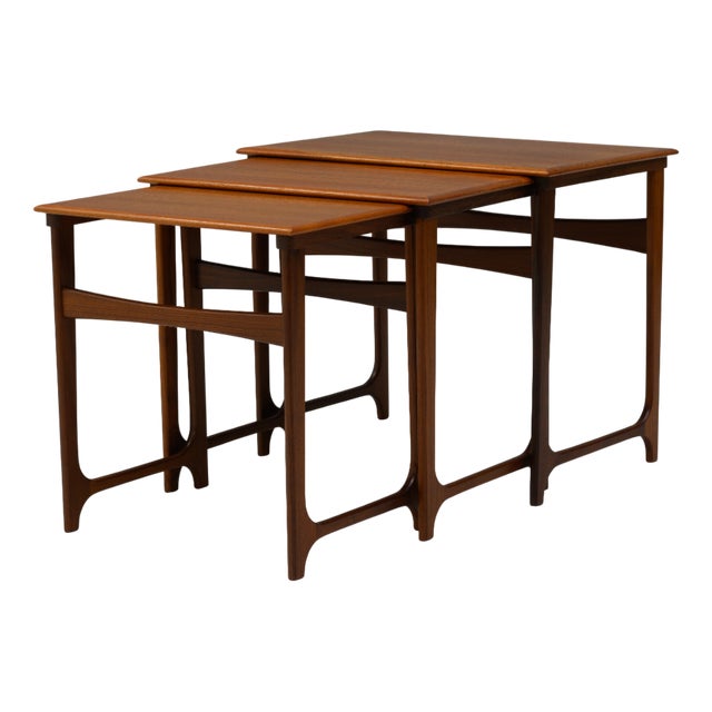 20th Century Nest of Tables, 1950s, Set of 3 For Sale