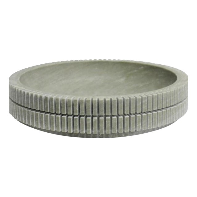 Pixel R3 Decorative Vase in Laguna Green Marble by Bufalini Marmi For Sale