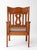 Antique Arts and Crafts Mission Oak Armchair For Sale - Image 4 of 14