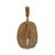 Estate 18K gold yellowish orange carved jade animal pendant enhancer. This estate pendant is crafted in 18 karat yellow...